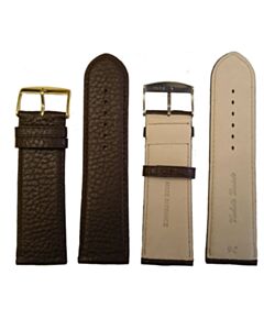 26 mm ruskea kellon vaihtoranneke 10814