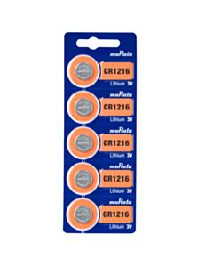 Litium nappiparisto Murata CR1216