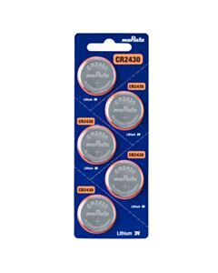 Litium nappiparisto CR2430 Murata