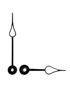 Musta metalliosoittimet 75/53 mm