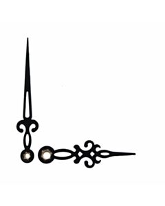 Mustat metalliviisarit N9758