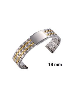 18 mm kaksivärinen teräsranneke 18AKV1DPC