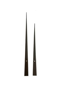 Mustat metalliviisarit 297/225