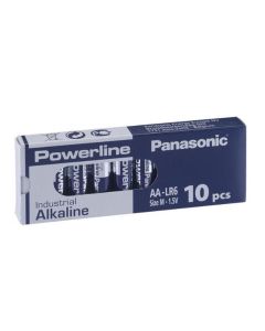  AA Panasonic Industrial paristot LR6 10-kpl. pakkaus